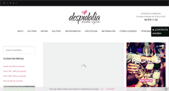 Desktop Screenshot of despedidasdesolterabarcelona.net